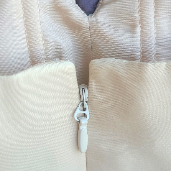 BCBG Runway Cocktail Dress (Purple&Tan) 👚 ✨️ - Picture 7 of 12